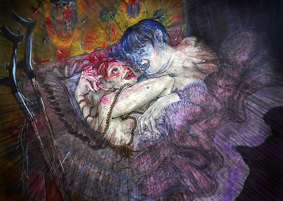 Obra Violeta de Delfina Lucero Frías de la categoría Artes Visuales